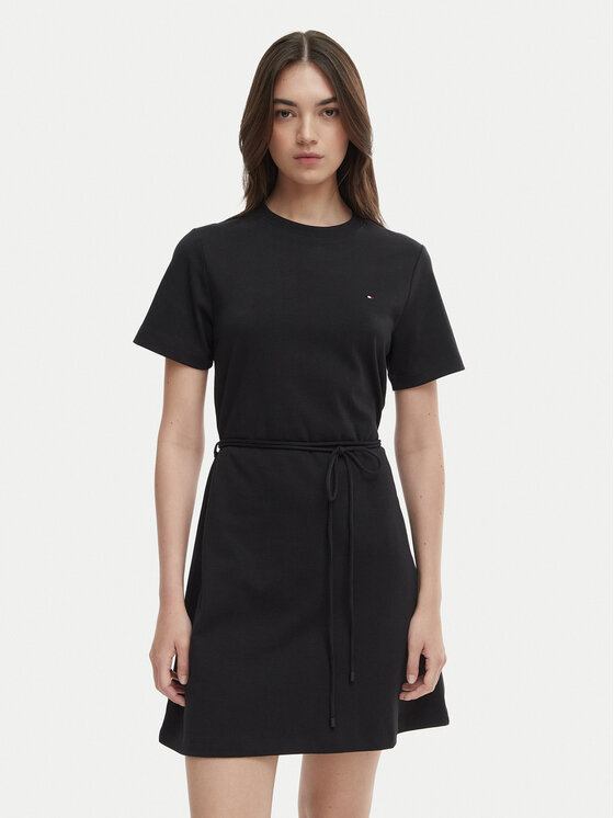 Tommy Hilfiger Kasdieninė suknelė · Juoda · Mini