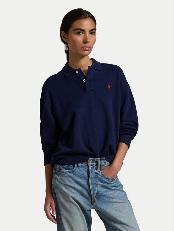 Polo Ralph Lauren Džemperis · Tamsiai mėlyna · Relaxed Fit