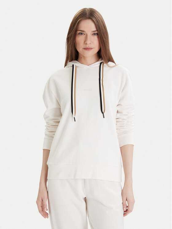 BOSS Džemperis · Écru · Regular Fit