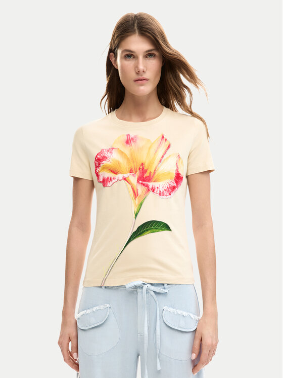 Desigual Marškinėliai · Smėlio