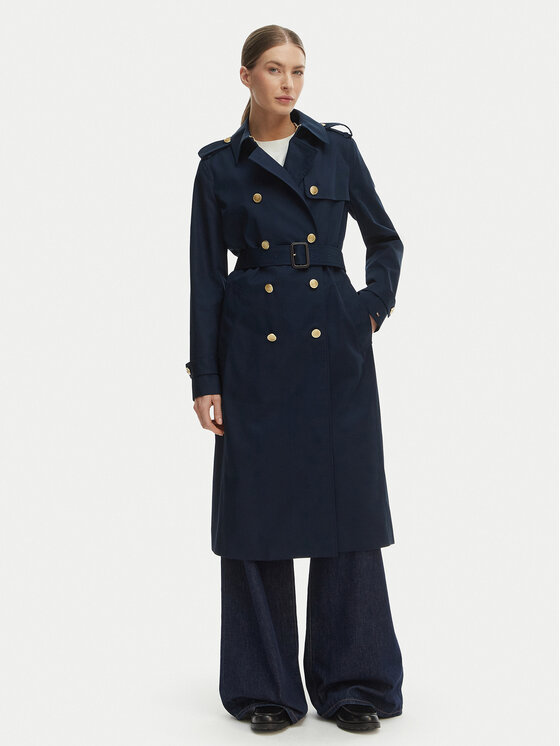 Tommy Hilfiger Trenčas · Tamsiai mėlyna