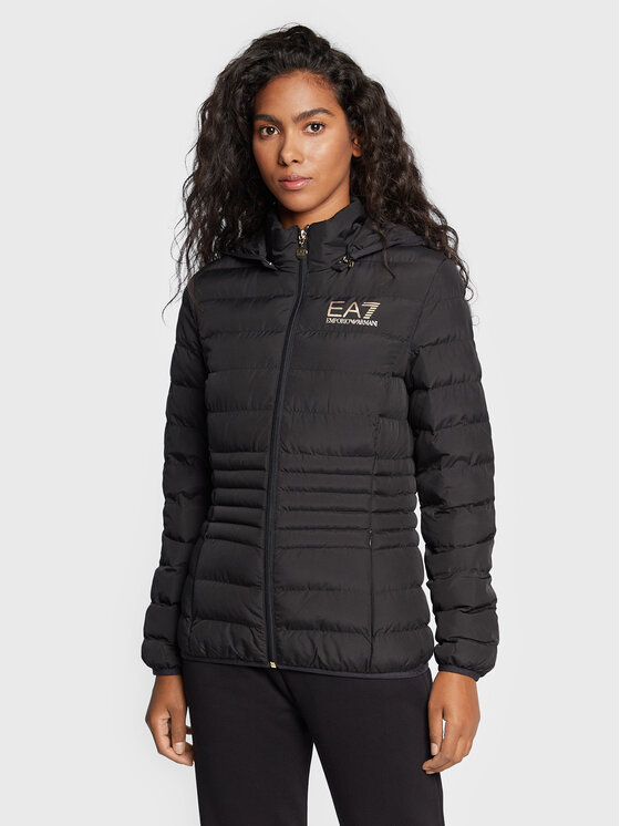 EA7 Emporio Armani Demisezoninė striukė · Juoda