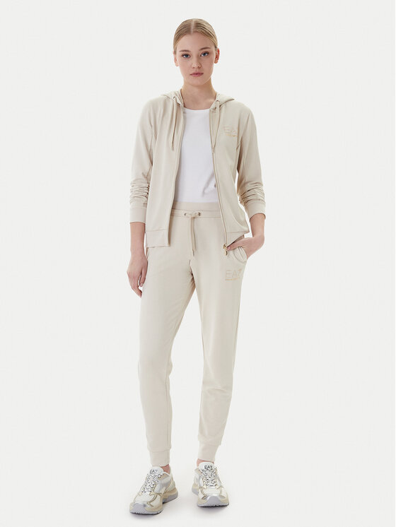 EA7 Emporio Armani Sportinis kostiumas 8NTV51 TJ9RZ U1088 Smėlio Regular Fit