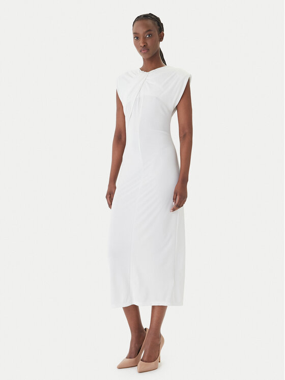 Fracomina Kokteilinė suknelė · Balta · Midi