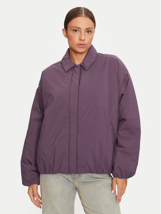 New Balance Demisezoninė striukė · Violetinė