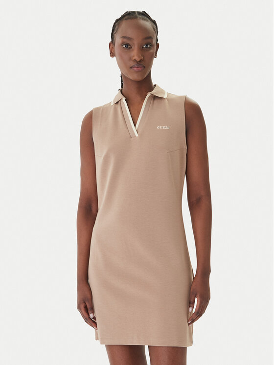 Guess Kasdieninė suknelė · Smėlio · Mini