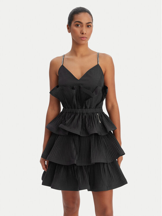 Fracomina Kokteilinė suknelė · Juoda · Mini