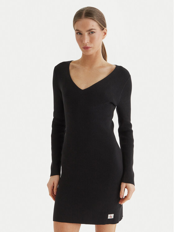 Calvin Klein Jeans Kasdieninė suknelė · Juoda · Mini