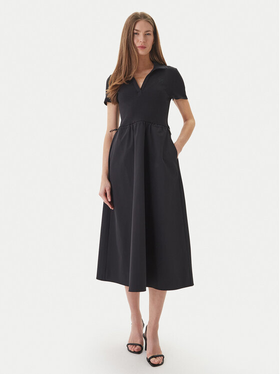 DKNY Kasdieninė suknelė · Juoda · Midi