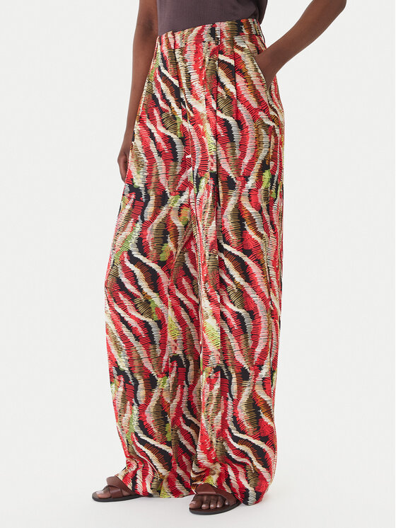 LOLA CASADEMUNT Medžiaginės kelnės · Spalvota · Regular Fit