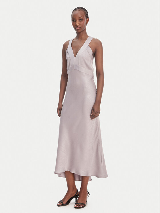 Kodas SUN15 BOSS Kokteilinė suknelė · Violetinė · Midi