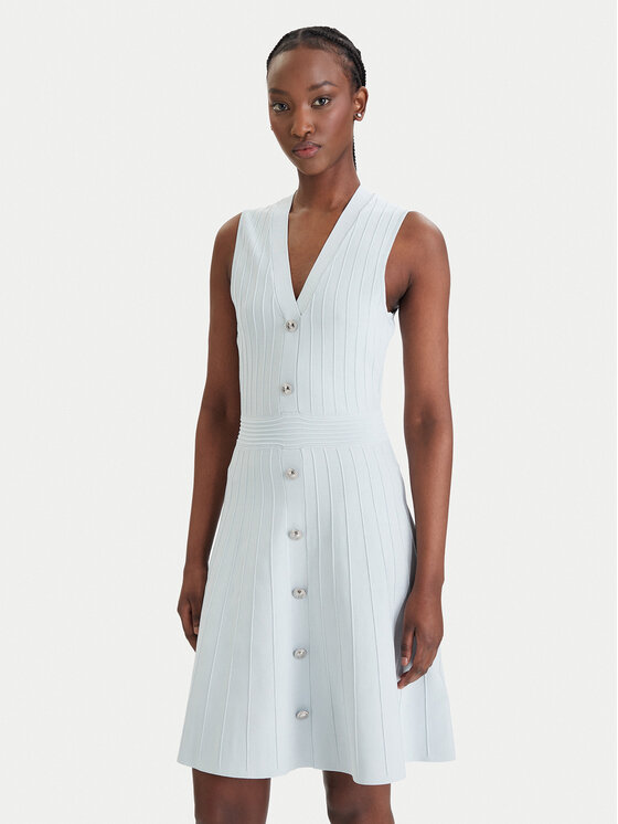 Guess Trikotažinė suknelė · Žydra · Mini