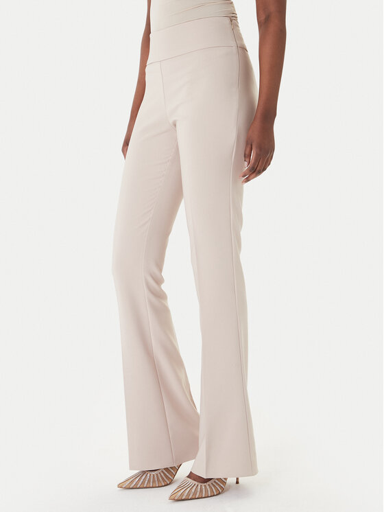 Rinascimento Medžiaginės kelnės · Smėlio · Slim Fit