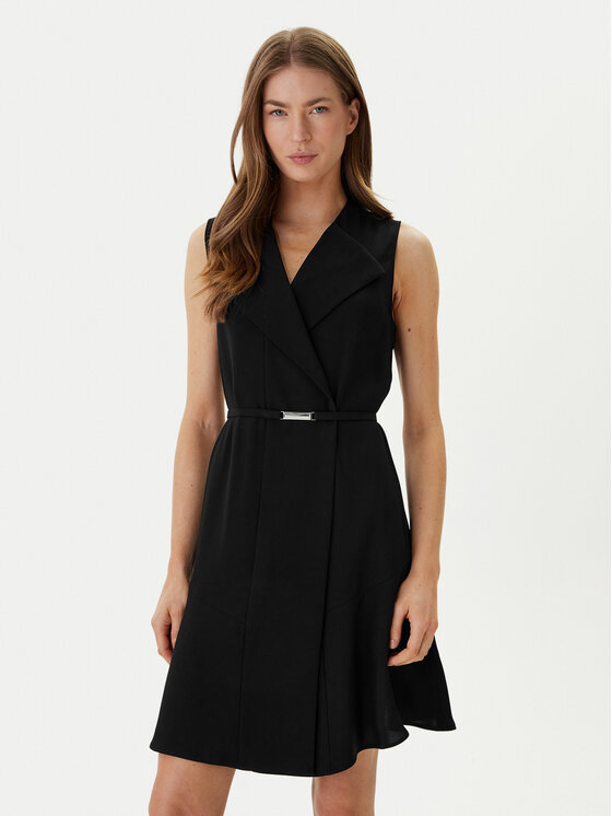 BOSS Kokteilinė suknelė · Juoda · Mini