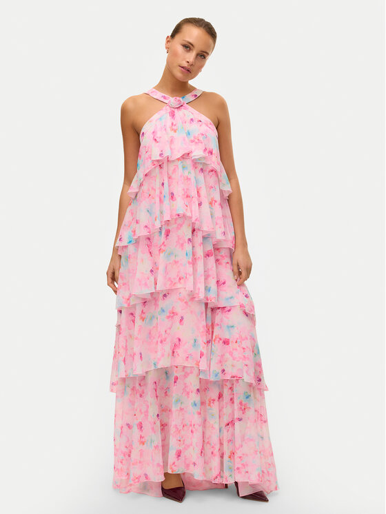 Vero Moda Vakarinė suknelė · Rožinė · Maksi