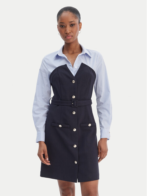 Morgan Marškinių tipo suknelė · Tamsiai mėlyna · Mini