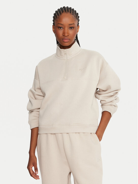 Reebok Džemperis · Smėlio · Regular Fit