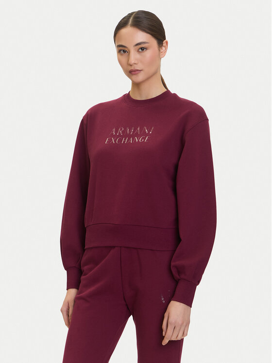 Armani Exchange Džemperis · Vyšninė · Relaxed Fit