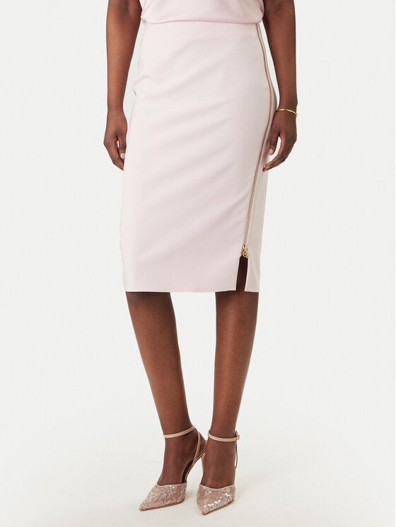 Rinascimento Tiesus sijonas · Rožinė · Midi