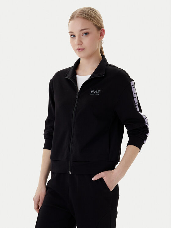 EA7 Emporio Armani Džemperis · Juoda · Regular Fit