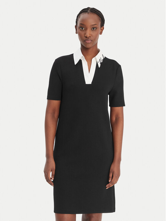 KARL LAGERFELD Kasdieninė suknelė · Juoda · Mini