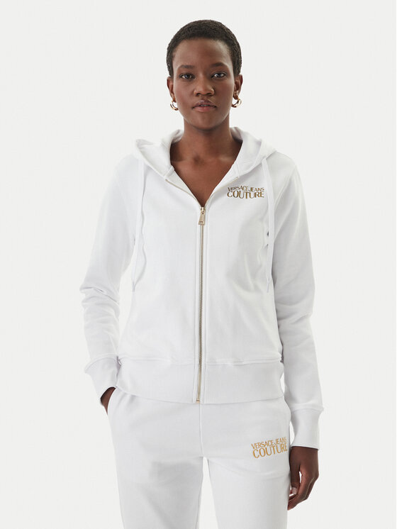 Versace Jeans Couture Džemperis · Balta · Regular Fit