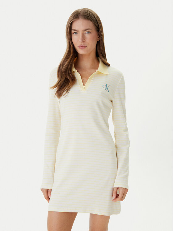 Calvin Klein Jeans Kasdieninė suknelė · Geltona · Mini