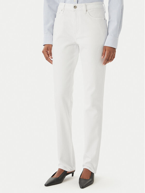 Tommy Hilfiger Džinsai · Balta · Slim Fit