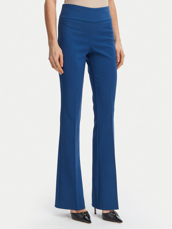 Rinascimento Medžiaginės kelnės · Mėlyna · Slim Fit