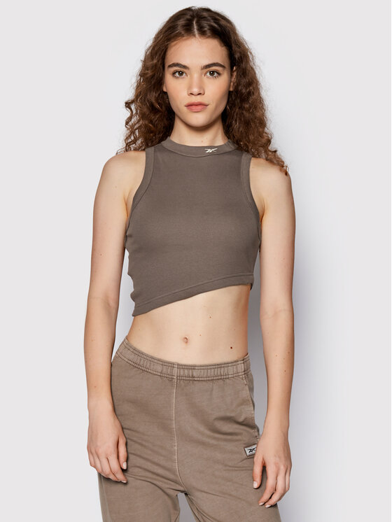 Reebok Marškinėliai · Ruda