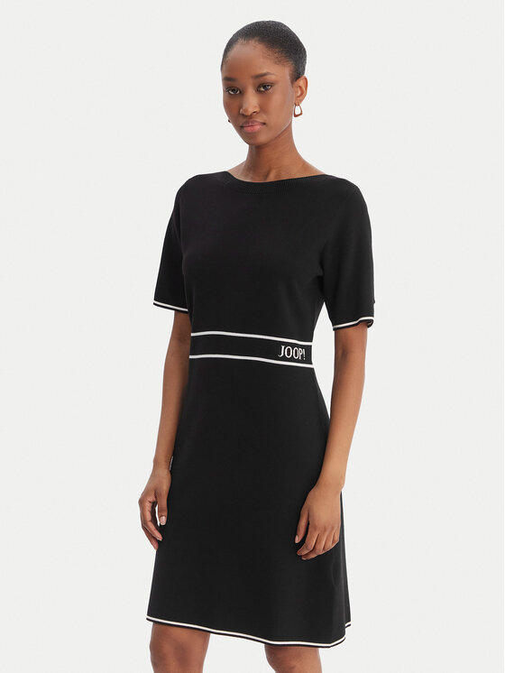 JOOP! Trikotažinė suknelė · Juoda · Mini