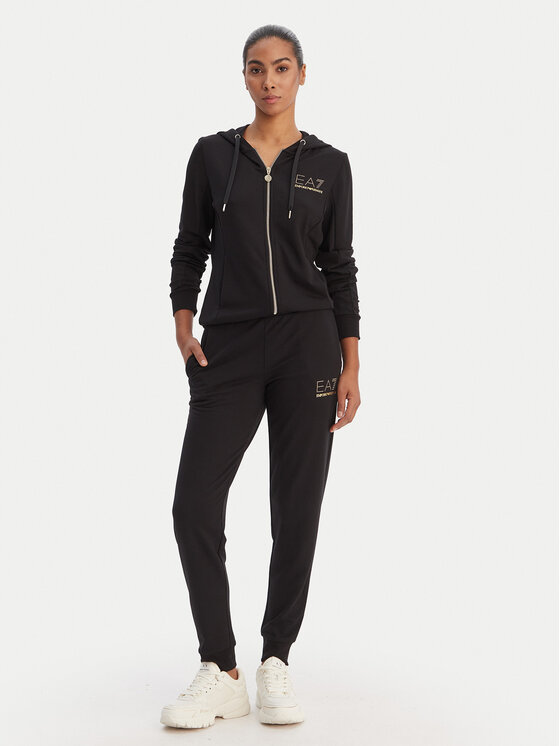 EA7 Emporio Armani Sportinis kostiumas · Juoda · Regular Fit