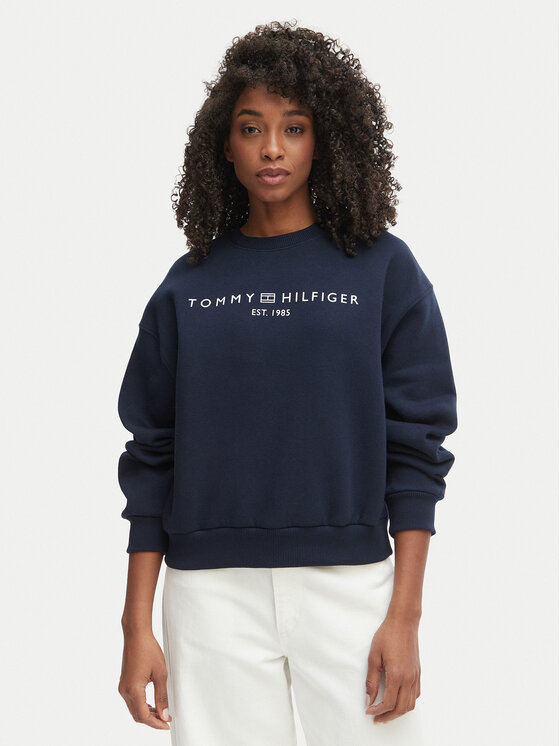 Tommy Hilfiger Džemperis · Tamsiai mėlyna · Regular Fit