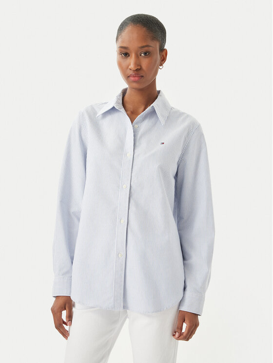 Tommy Hilfiger Marškiniai · Šviesiai mėlyna