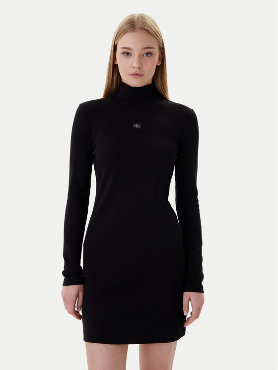 Calvin Klein Jeans Kasdieninė suknelė · Juoda · Mini