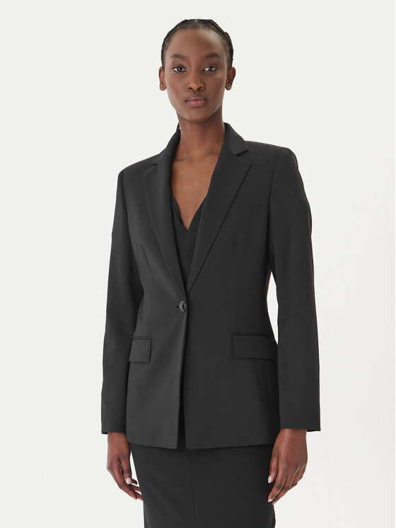 HUGO Švarkas · Juoda · Regular Fit