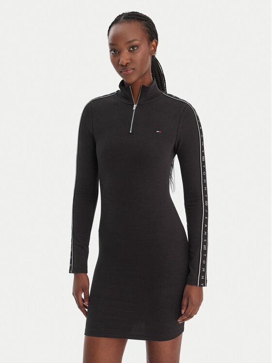 Tommy Jeans Kasdieninė suknelė · Juoda · Mini