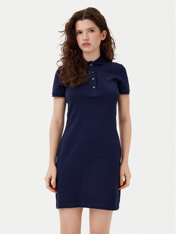 Lacoste Kasdieninė suknelė · Tamsiai mėlyna · Midi