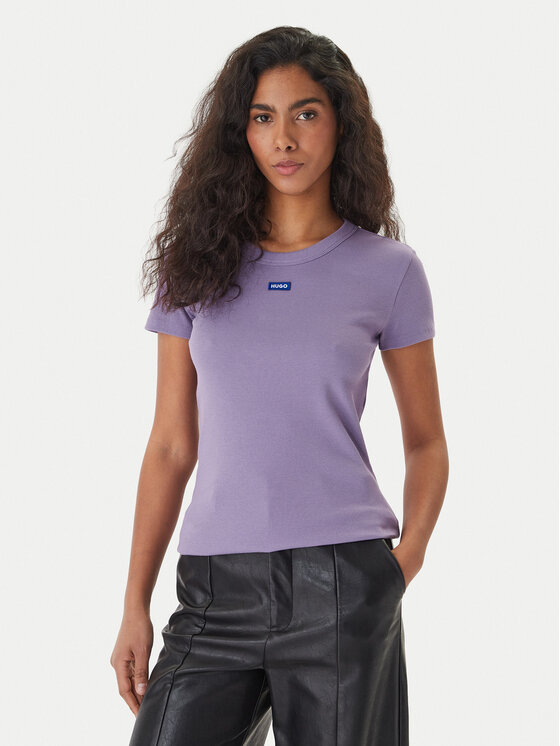 HUGO Marškinėliai · Violetinė