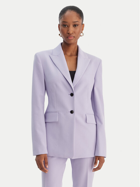 HUGO Švarkas · Tamsiai mėlyna · Slim Fit