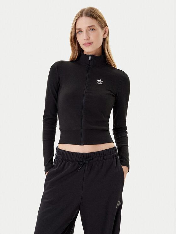 adidas Džemperis · Juoda · Slim Fit