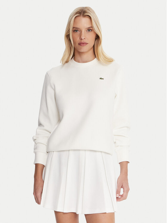 Lacoste Džemperis · Écru · Relaxed Fit