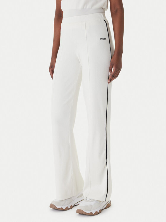 Guess Megztos kelnės · Écru · Regular Fit