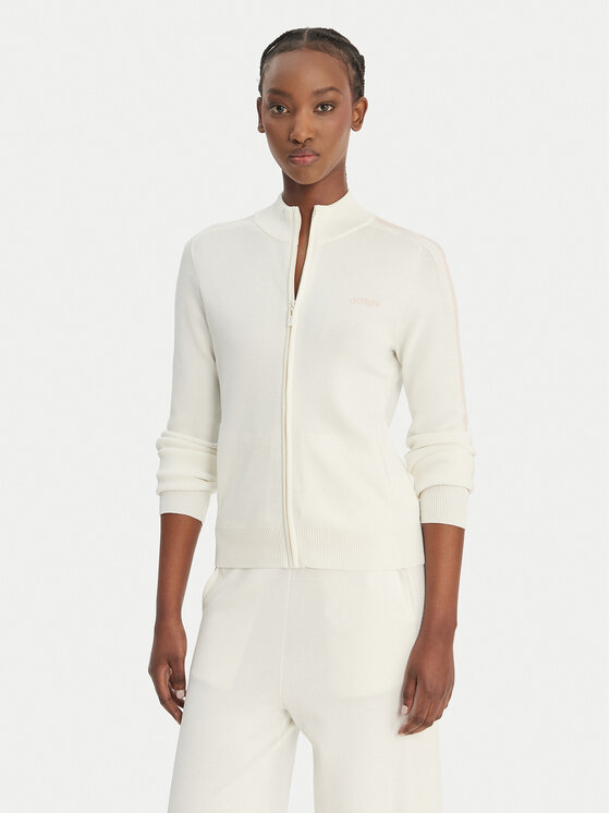 Guess Kardiganas · Balta · Regular Fit