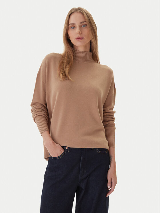 Kontatto Megztinis · Smėlio · Relaxed Fit