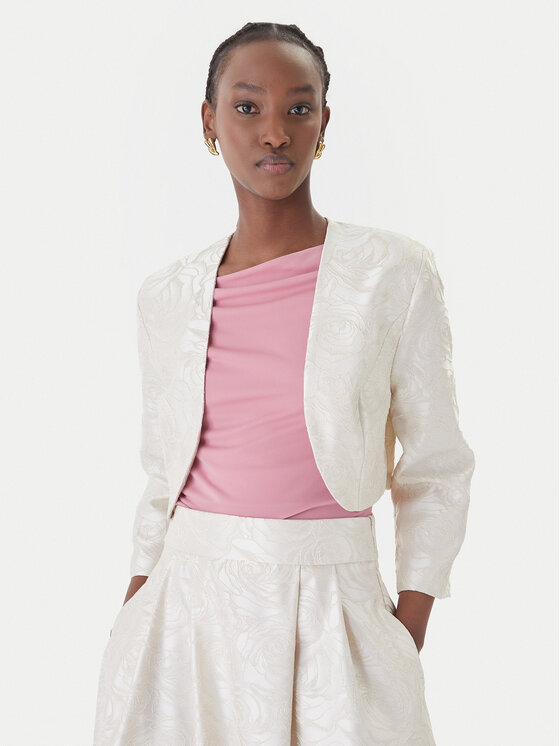 Rinascimento Bolero · Écru · Regular Fit