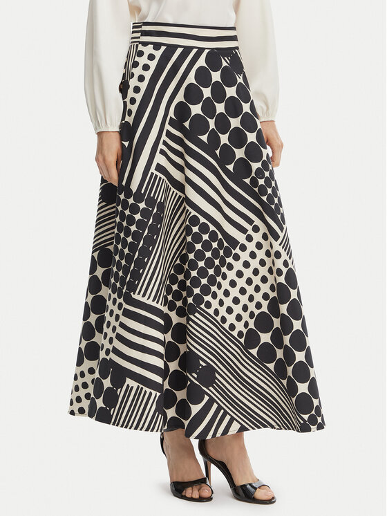 Rinascimento Trapecijos formos sijonas · Juoda