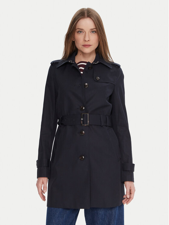 Tommy Hilfiger Trenčas · Tamsiai mėlyna