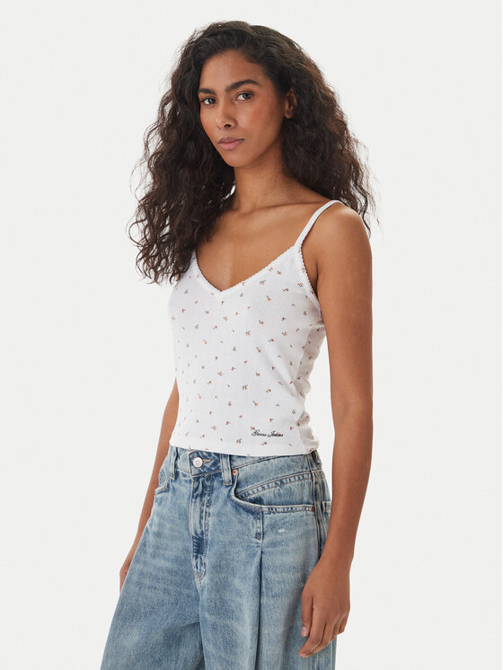 Guess Jeans Marškinėliai · Balta