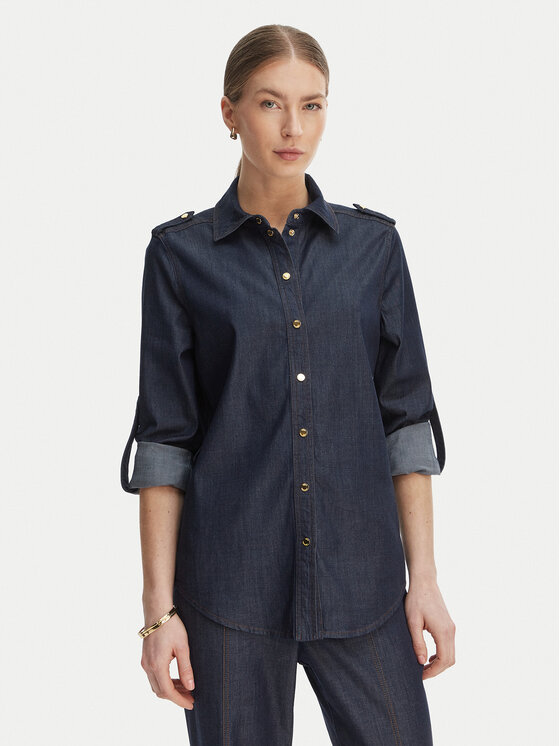 Marciano Guess džinsiniai marškiniai  · Tamsiai mėlyna